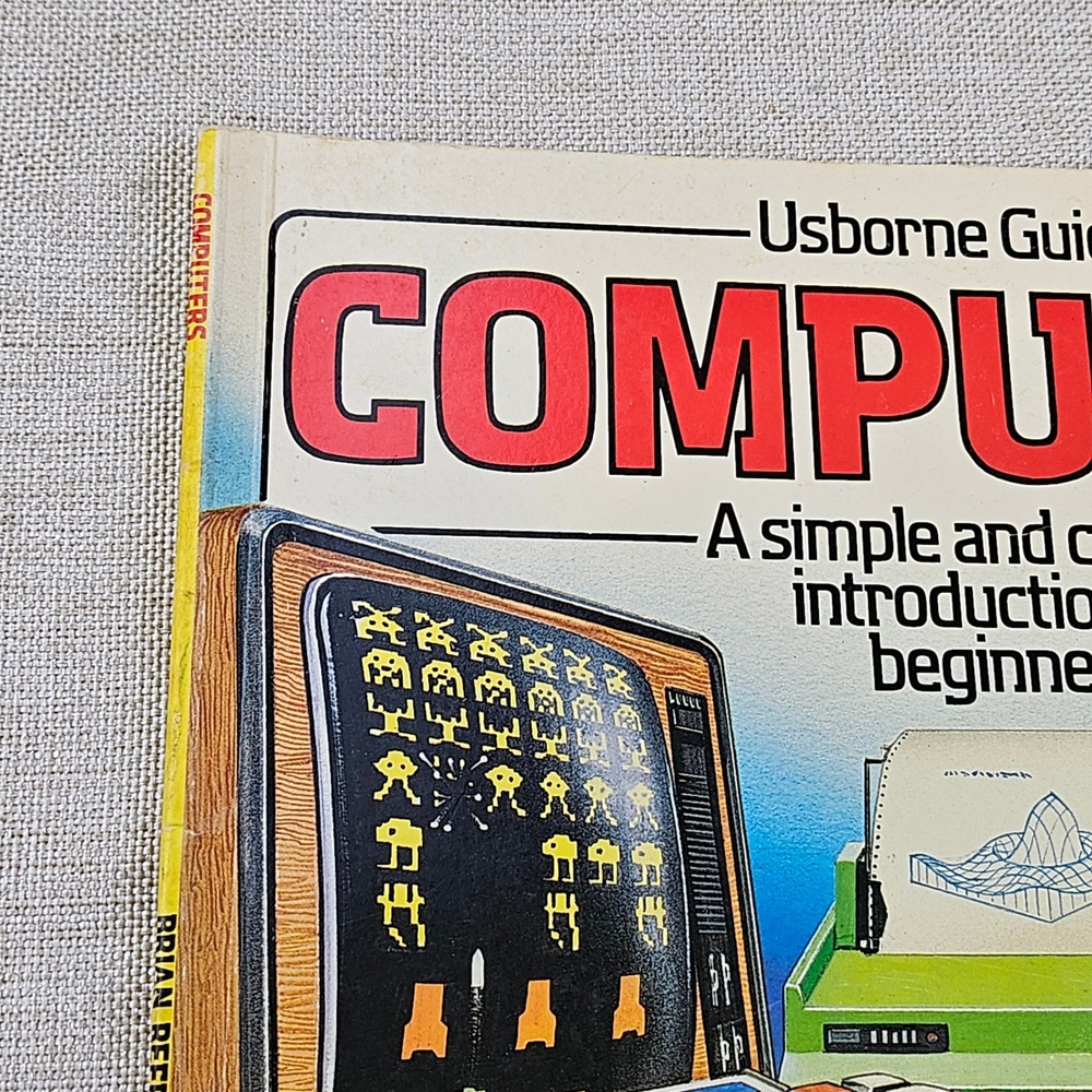 Usborne Guide To Computers Book 1983 Simple Introduction For Beginners Paperback - Picture 12 of 16